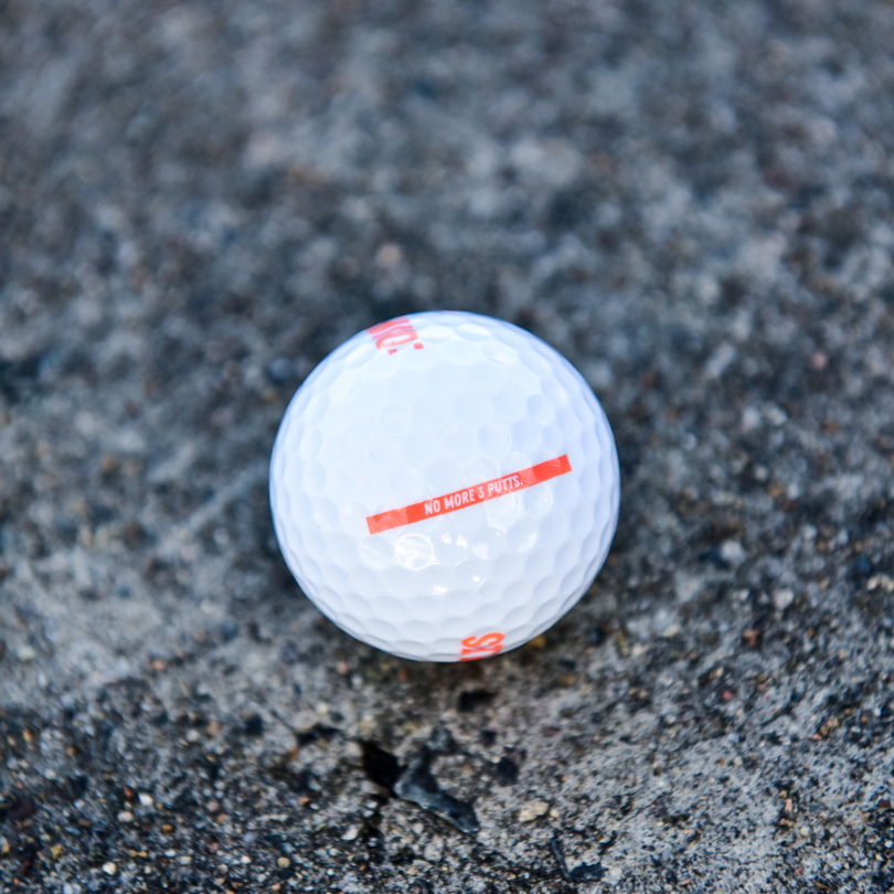 Photo of Dimples Easy Just White Golf Ball