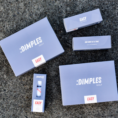 Photo of Dimples Easy Just White Golf Balls